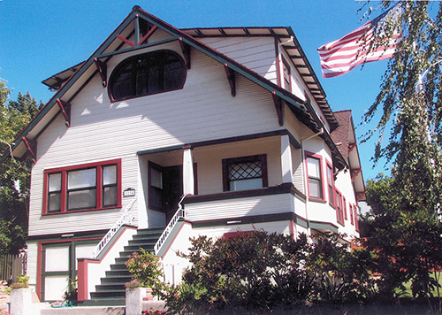 A 1912 Craftsman home with a 2nd floor addition in Martinez, California.